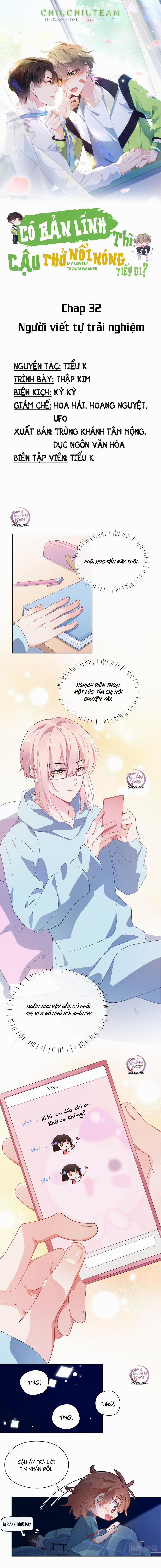 Có Bản Lĩnh Thì Cậu Thử Nổi Nóng Tiếp Đi? 32 trang 0