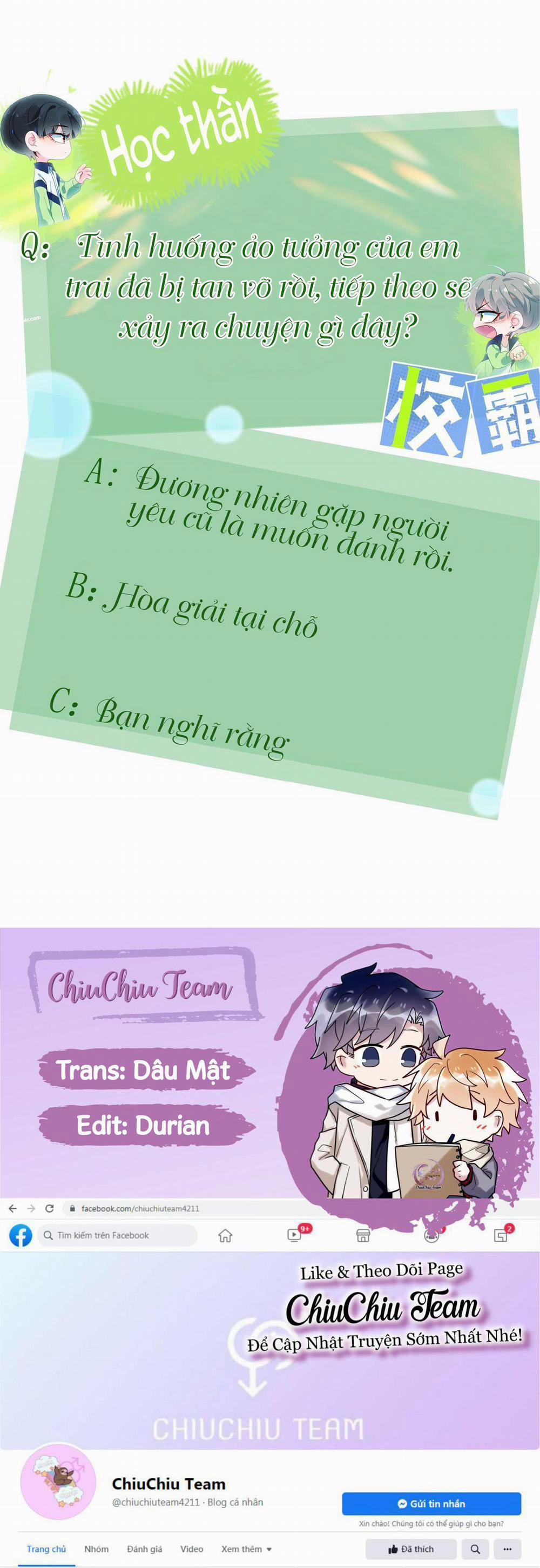 Có Bản Lĩnh Thì Cậu Thử Nổi Nóng Tiếp Đi? 32 trang 13