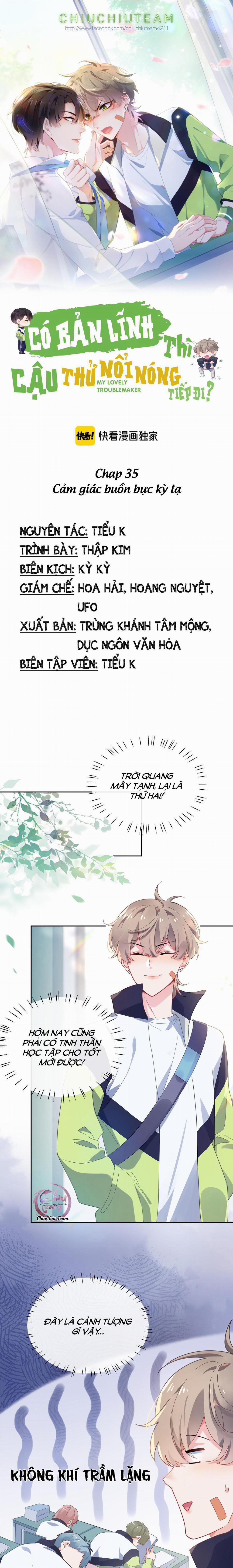 Có Bản Lĩnh Thì Cậu Thử Nổi Nóng Tiếp Đi? 35 trang 0