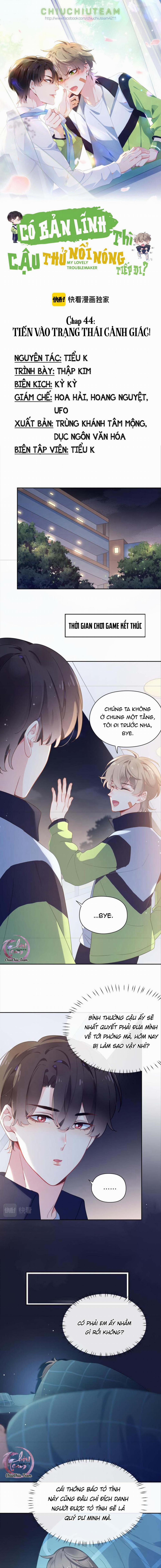 Có Bản Lĩnh Thì Cậu Thử Nổi Nóng Tiếp Đi? 44 trang 0