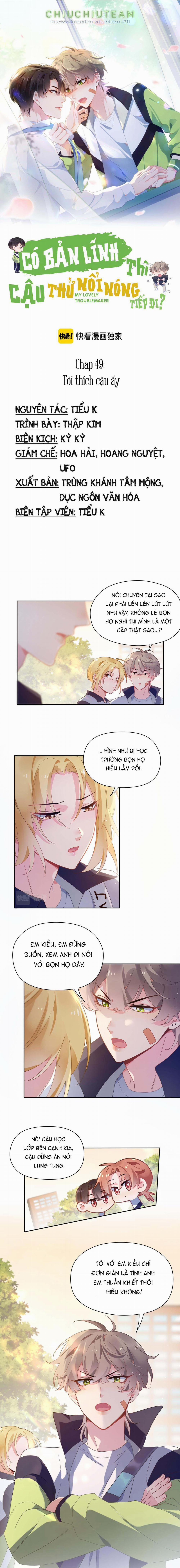 Có Bản Lĩnh Thì Cậu Thử Nổi Nóng Tiếp Đi? 49 trang 0