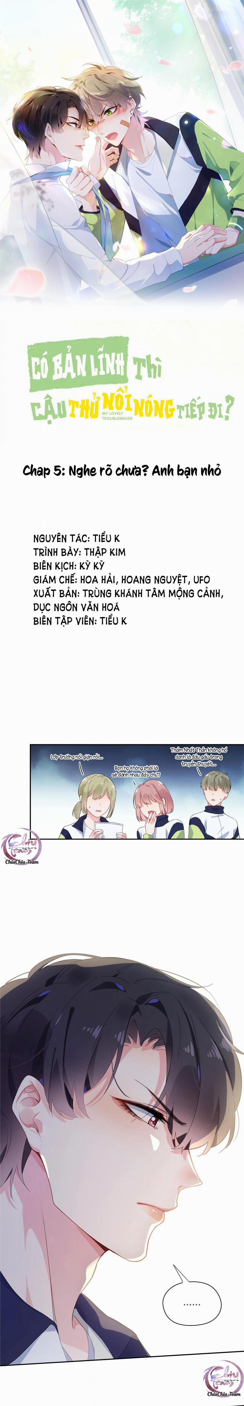 Có Bản Lĩnh Thì Cậu Thử Nổi Nóng Tiếp Đi? 5 trang 0