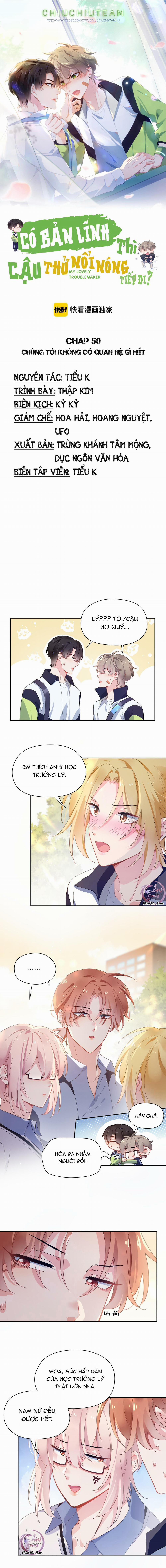 Có Bản Lĩnh Thì Cậu Thử Nổi Nóng Tiếp Đi? 50 trang 0