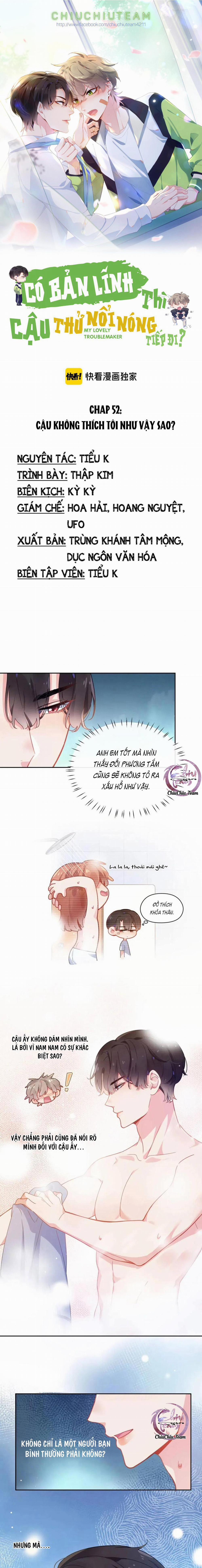 Có Bản Lĩnh Thì Cậu Thử Nổi Nóng Tiếp Đi? 52 trang 0