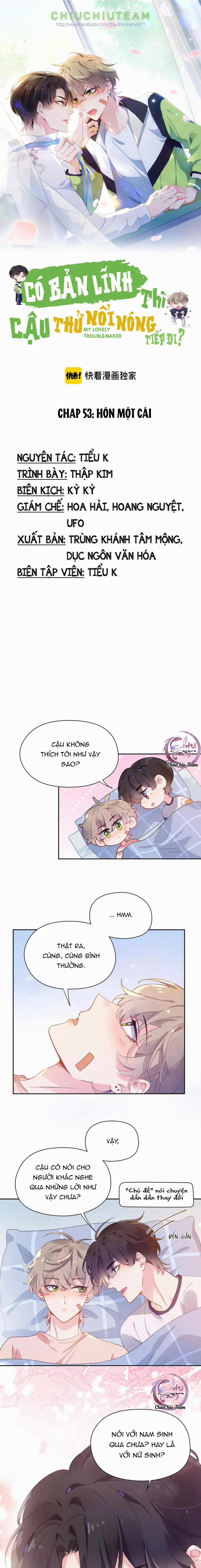 Có Bản Lĩnh Thì Cậu Thử Nổi Nóng Tiếp Đi? 53 trang 0