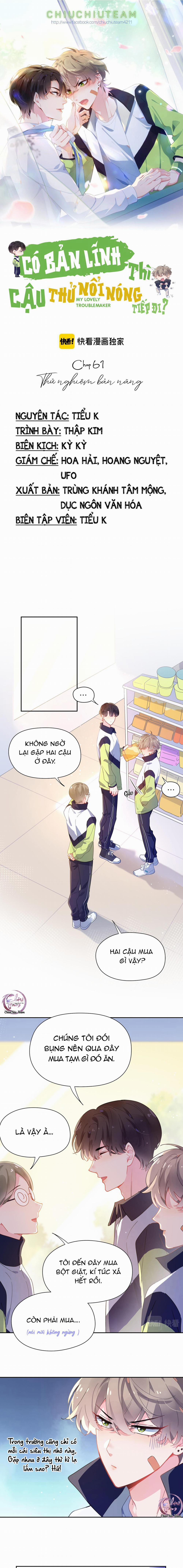 Có Bản Lĩnh Thì Cậu Thử Nổi Nóng Tiếp Đi? 61 trang 0