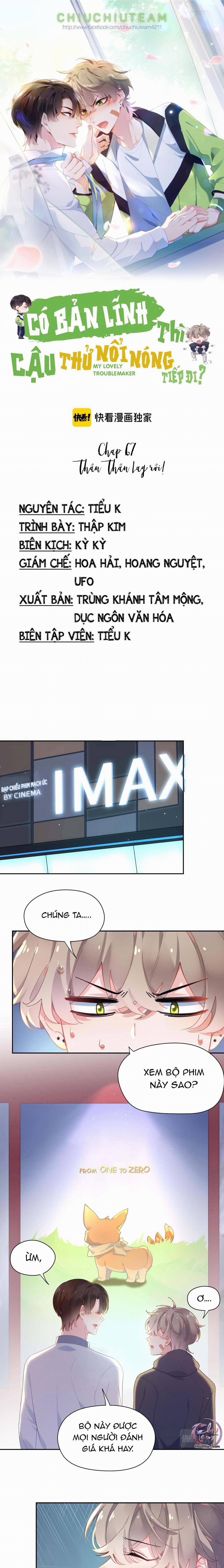 Có Bản Lĩnh Thì Cậu Thử Nổi Nóng Tiếp Đi? 67 trang 0