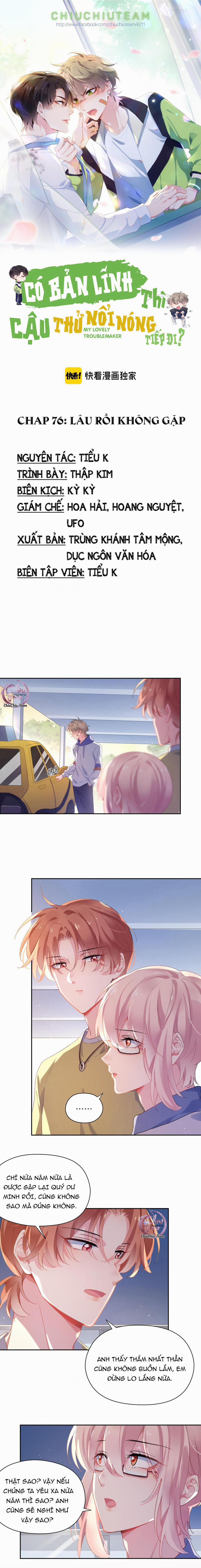 Có Bản Lĩnh Thì Cậu Thử Nổi Nóng Tiếp Đi? 76 trang 0