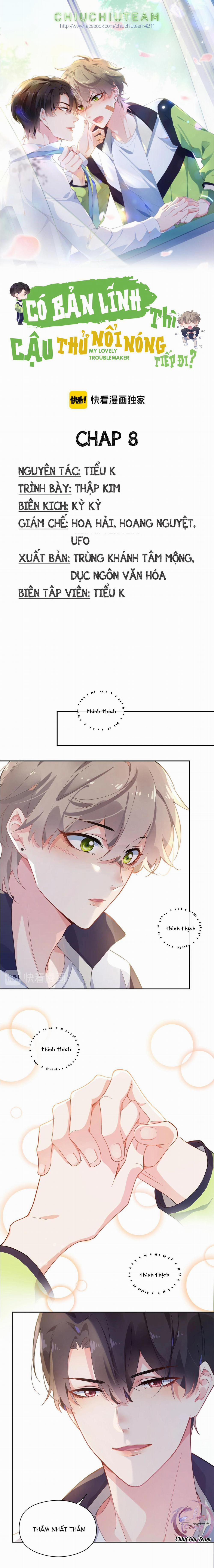 Có Bản Lĩnh Thì Cậu Thử Nổi Nóng Tiếp Đi? 8 trang 0