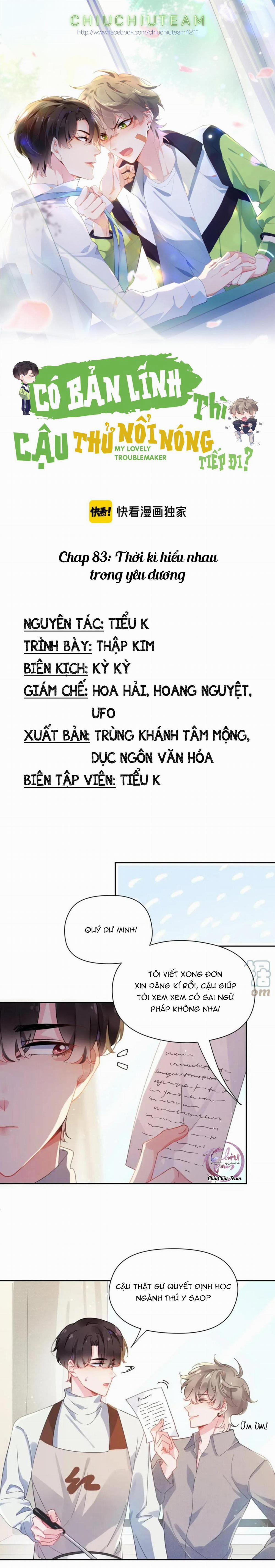 Có Bản Lĩnh Thì Cậu Thử Nổi Nóng Tiếp Đi? 83 trang 0