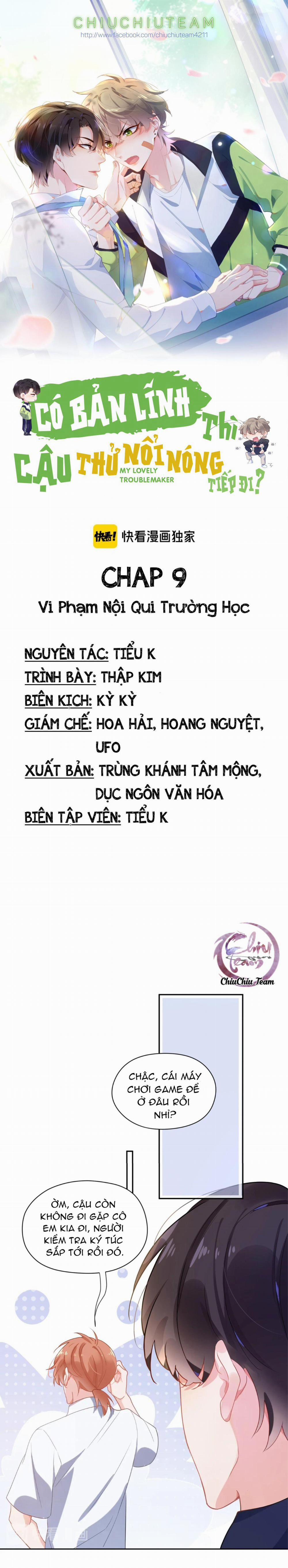 Có Bản Lĩnh Thì Cậu Thử Nổi Nóng Tiếp Đi? 9 trang 0