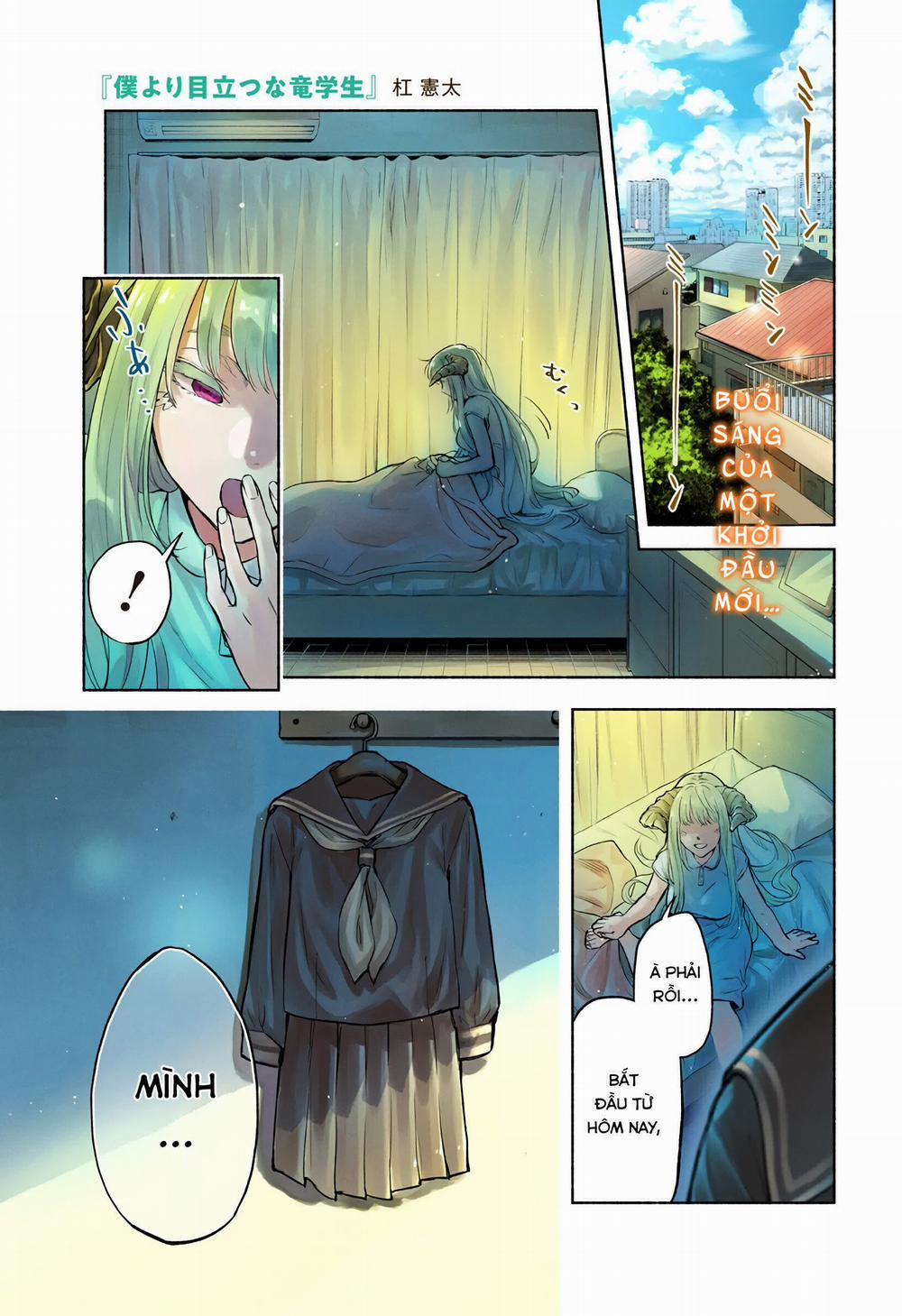 Cô Bạn Rồng Mới Chuyển Tới Nổi Bật Hơn Cả Tôi 1 trang 3