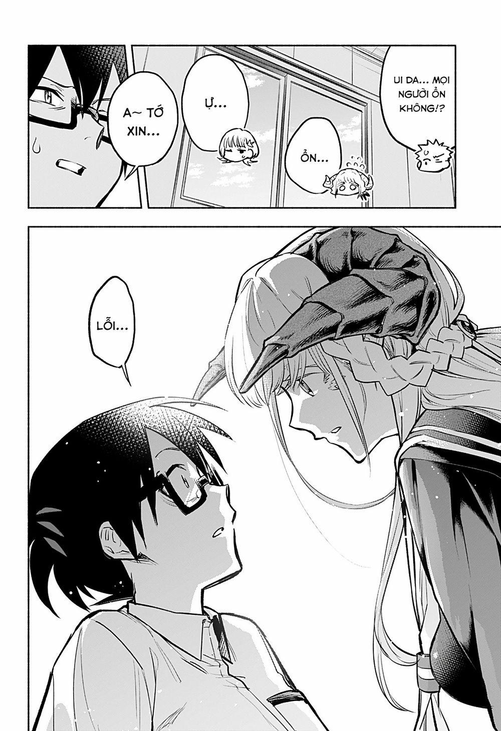 Cô Bạn Rồng Mới Chuyển Tới Nổi Bật Hơn Cả Tôi 4 trang 17