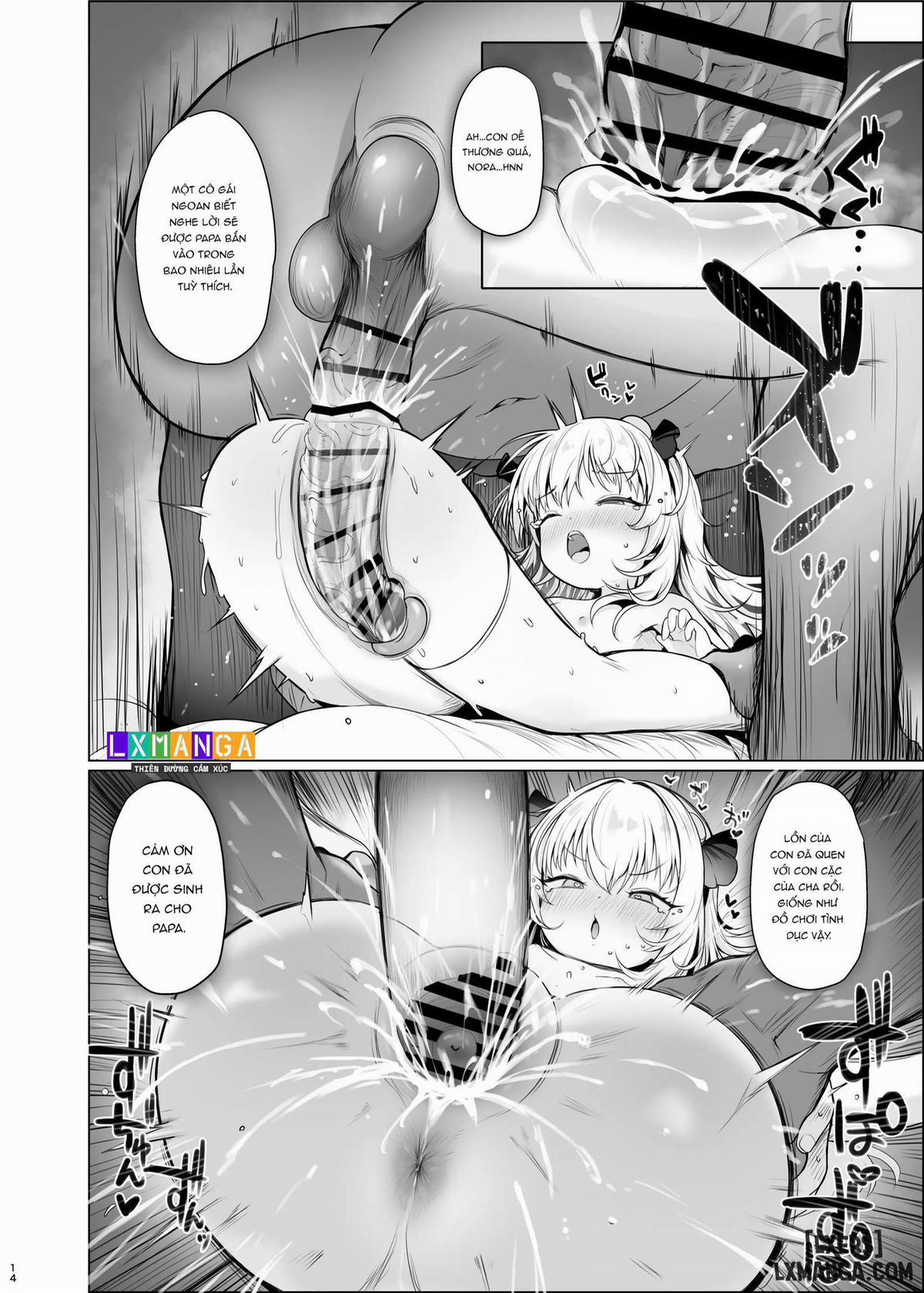 Cô bé dễ thương đó sẽ mãi là thú cưng oneshort trang 15