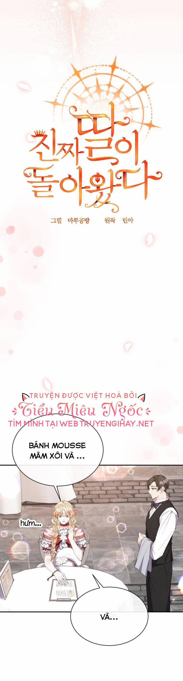 Cô Con Gái Thật Sự Đã Xuất Hiện 30 trang 8