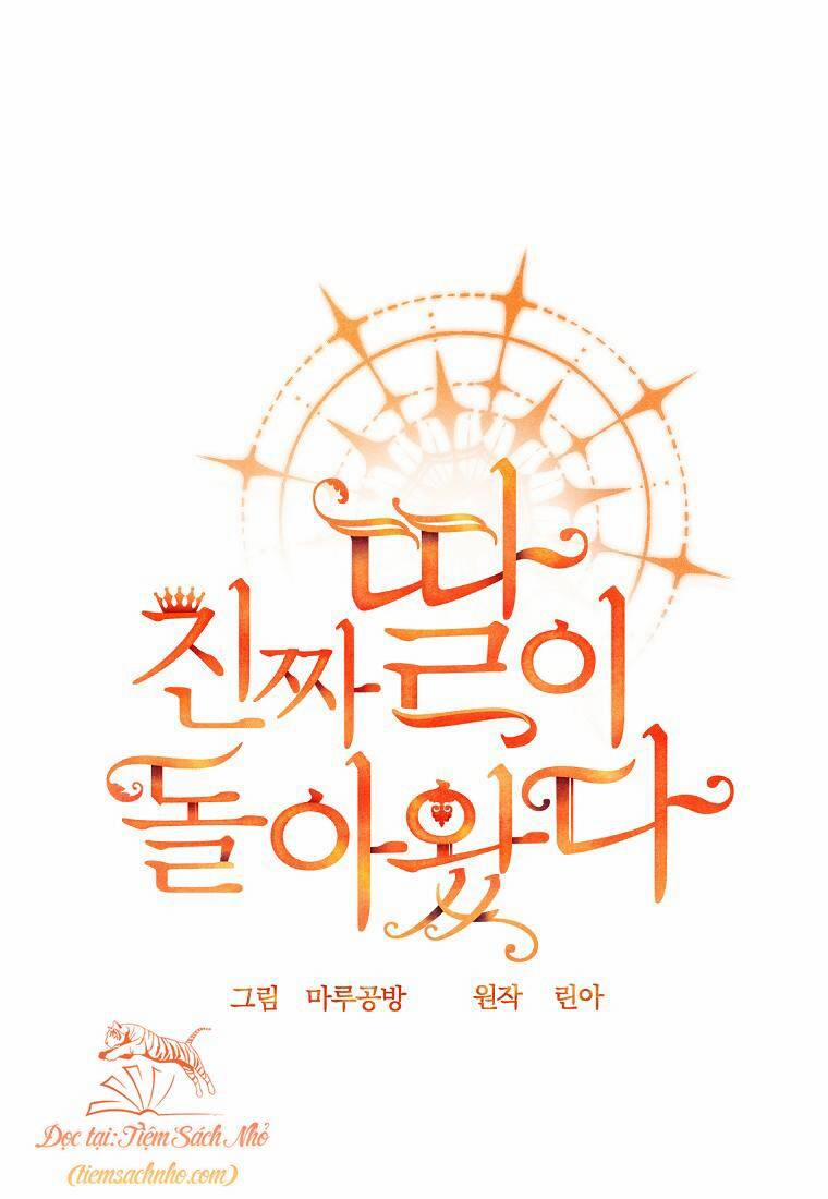 Cô Con Gái Thật Sự Đã Xuất Hiện 35 trang 22