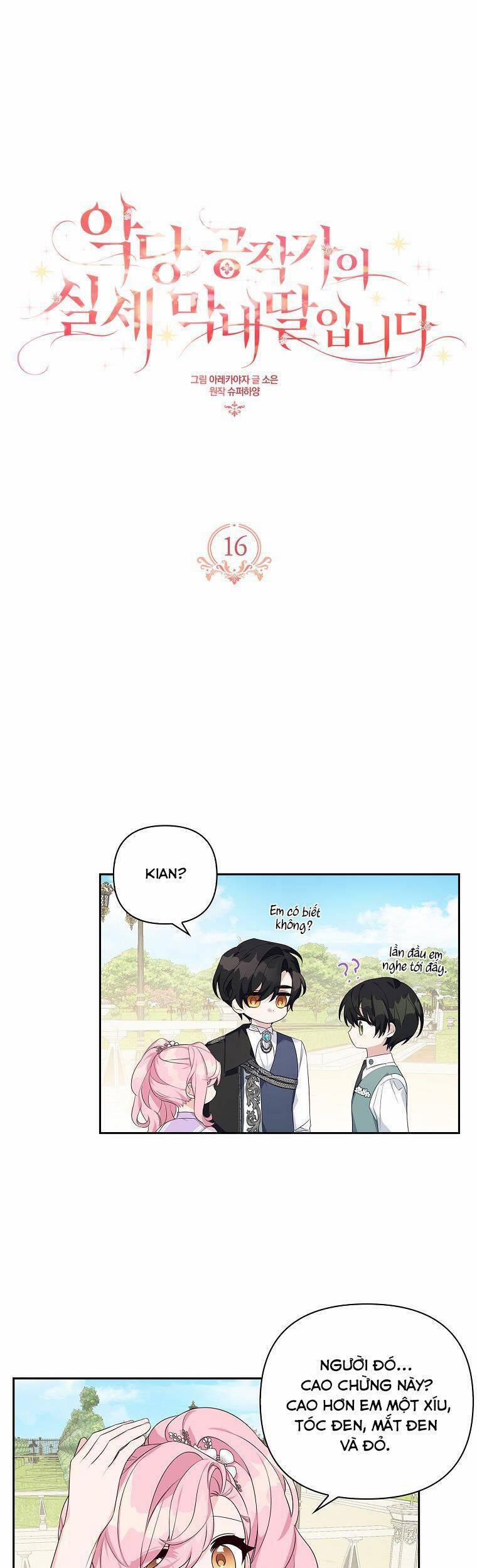 Cô Con Gái Út Của Công Tước Phản Diện 16 trang 1