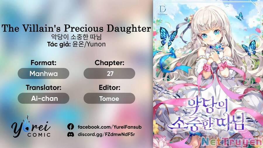 Cô Công Chúa Nhỏ Của Kẻ Phản Diện 27 trang 0