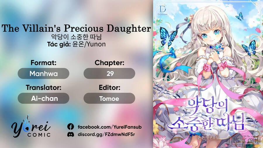 Cô Công Chúa Nhỏ Của Kẻ Phản Diện 29 trang 0