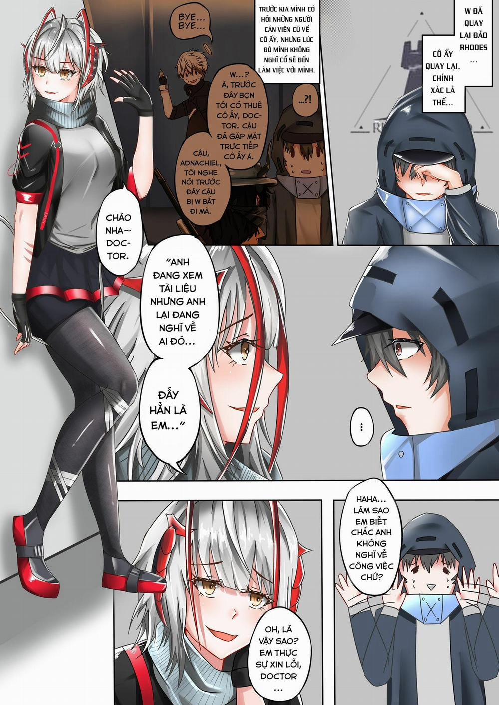 Cô Gái Ác Quỷ Ấy Cũng Là Người Tôi Yêu. (Arknights) Cô Gái Ác Quỷ Ấy Cũng Là Người Tôi Yêu. (Arknights) 0 Oneshot trang 1