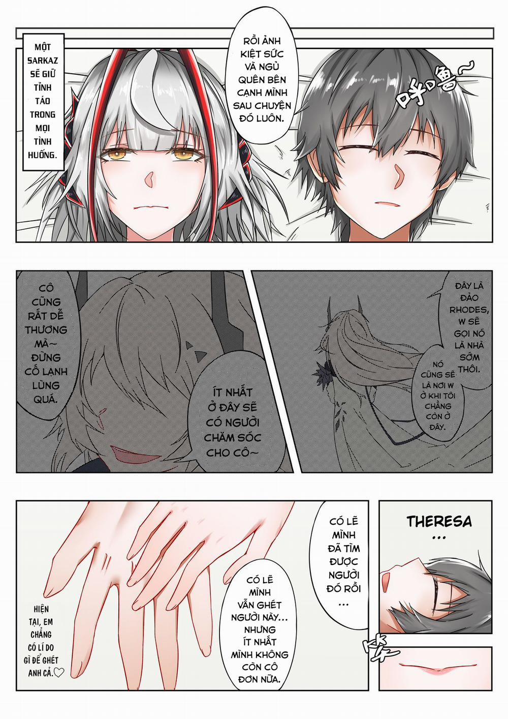 Cô Gái Ác Quỷ Ấy Cũng Là Người Tôi Yêu. (Arknights) Cô Gái Ác Quỷ Ấy Cũng Là Người Tôi Yêu. (Arknights) 0 Oneshot trang 27