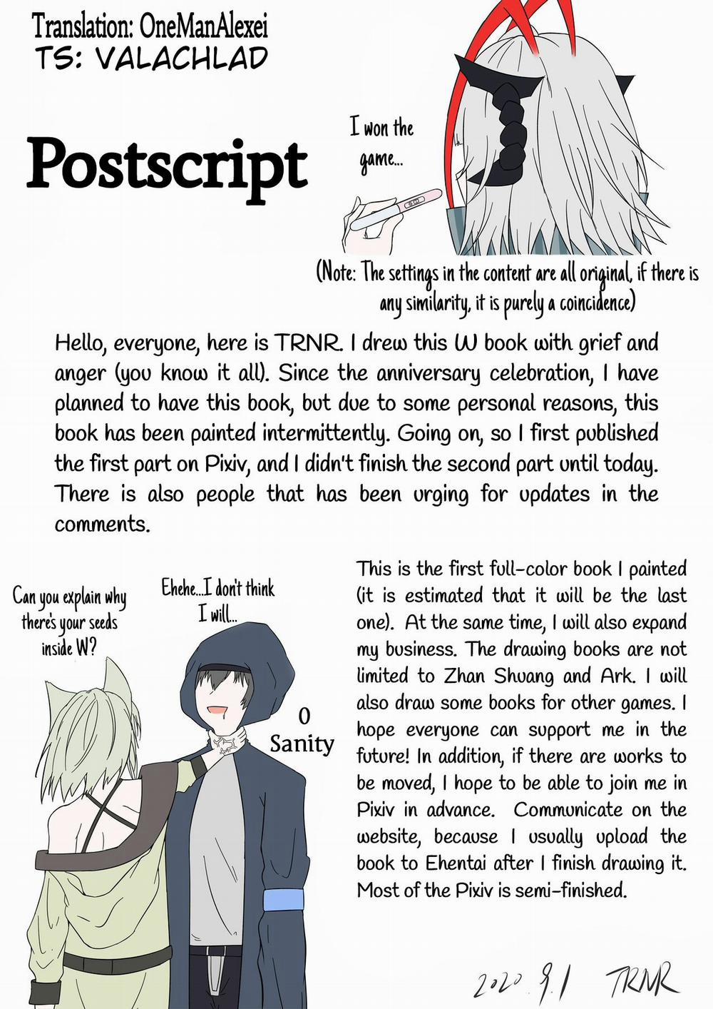 Cô Gái Ác Quỷ Ấy Cũng Là Người Tôi Yêu. (Arknights) Cô Gái Ác Quỷ Ấy Cũng Là Người Tôi Yêu. (Arknights) 0 Oneshot trang 28