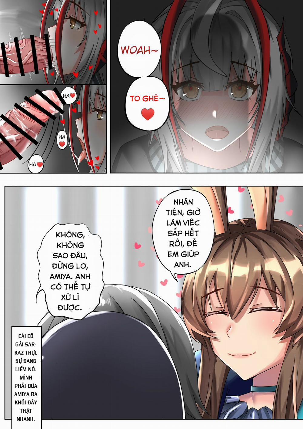 Cô Gái Ác Quỷ Ấy Cũng Là Người Tôi Yêu. (Arknights) Cô Gái Ác Quỷ Ấy Cũng Là Người Tôi Yêu. (Arknights) 0 Oneshot trang 9
