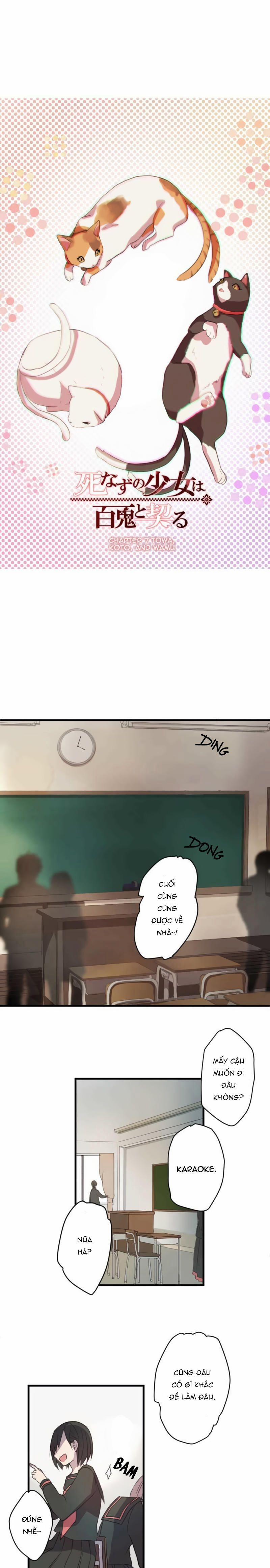 Cô Gái Bất Tử Và Khế Ước Với Ác Ma 7 trang 1