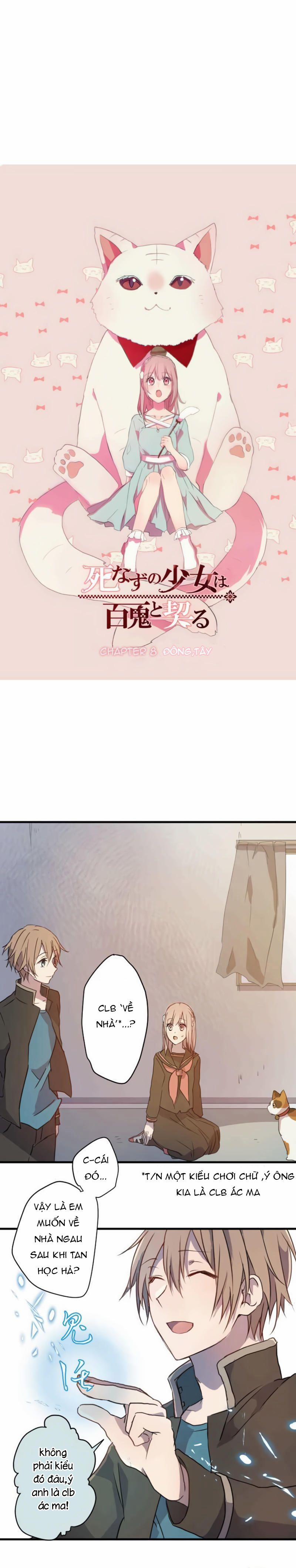 Cô Gái Bất Tử Và Khế Ước Với Ác Ma 8 trang 1