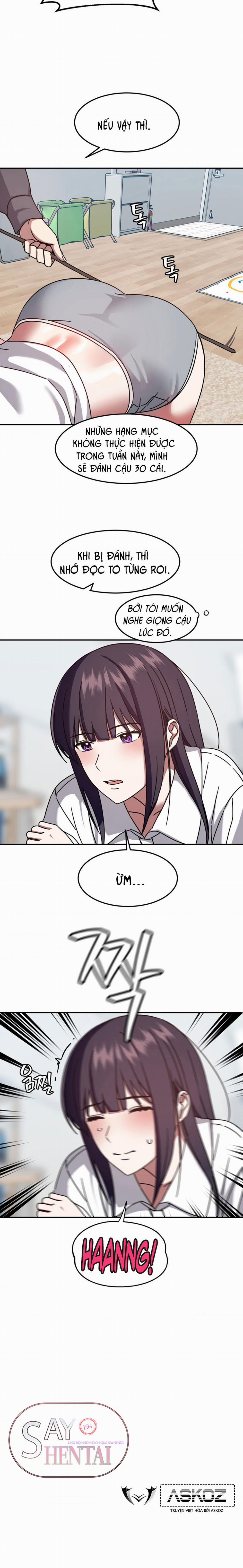 Cô Gái Lạnh Lùng Lớp Tôi Lại Là Một Kẻ Thích Khổ Dâm 4 trang 14