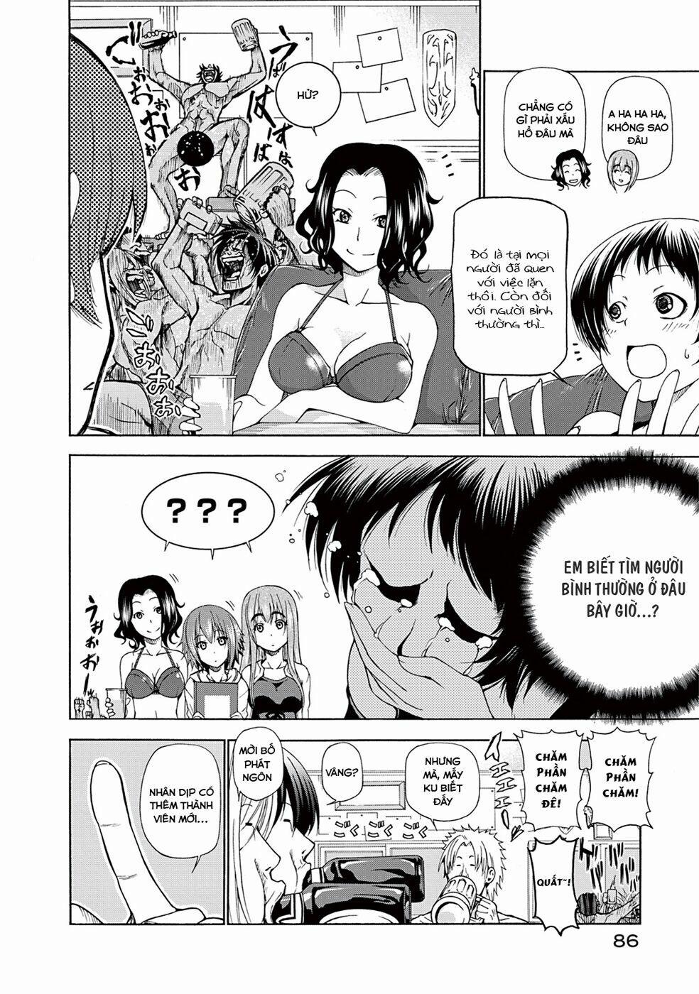 Cô Gái Thích Lặn - Grand Blue 11 trang 11