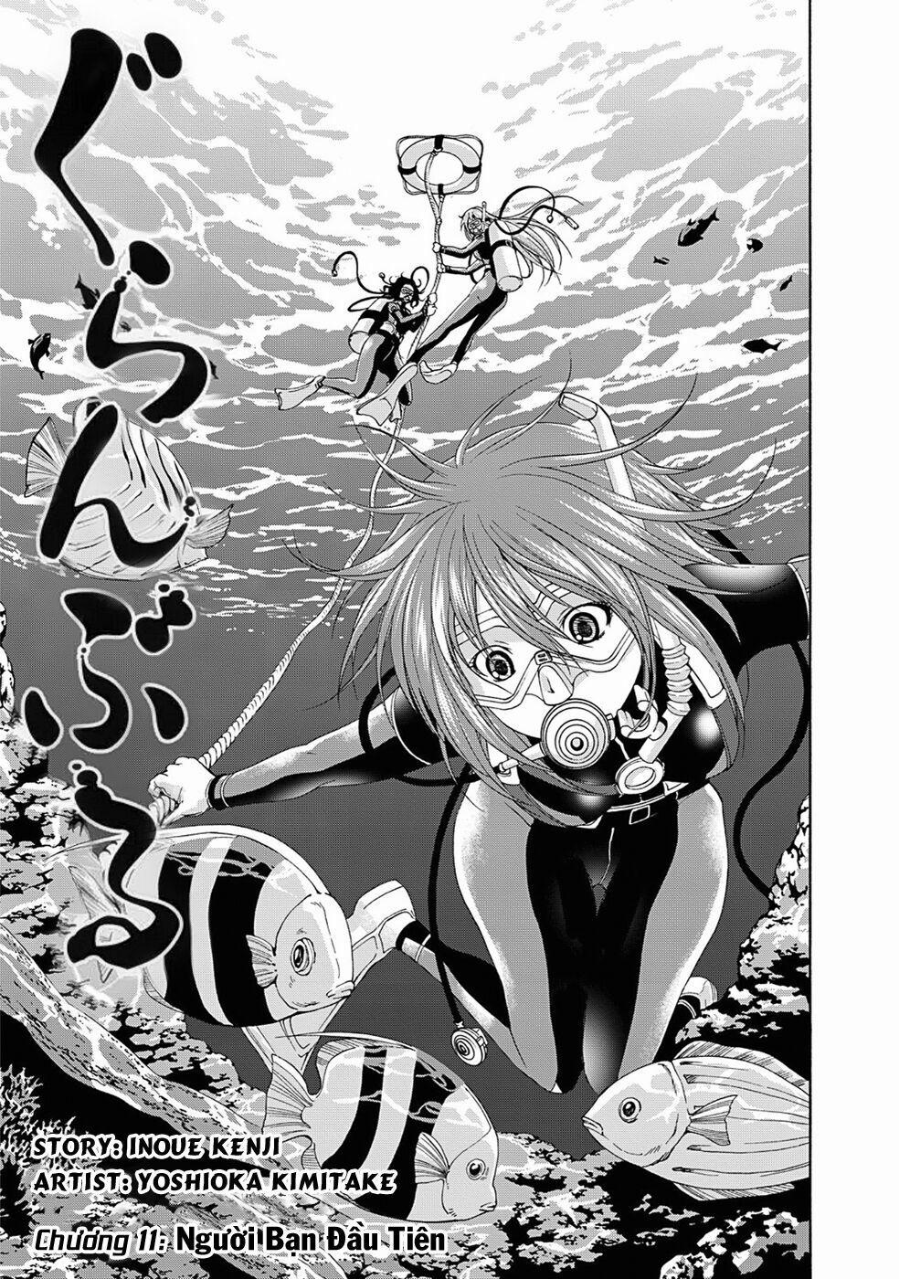 Cô Gái Thích Lặn - Grand Blue 11 trang 4