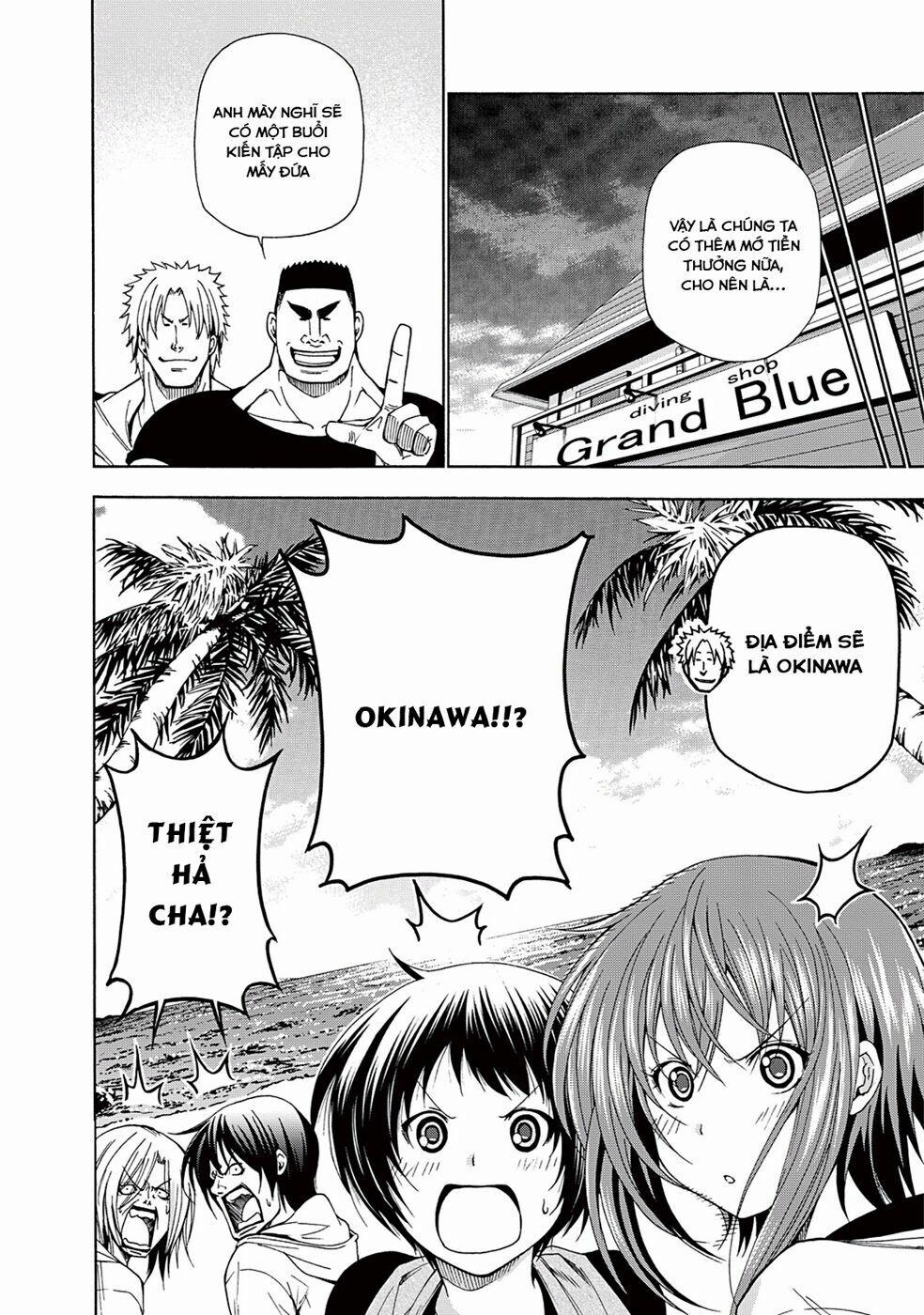 Cô Gái Thích Lặn - Grand Blue 12 trang 52