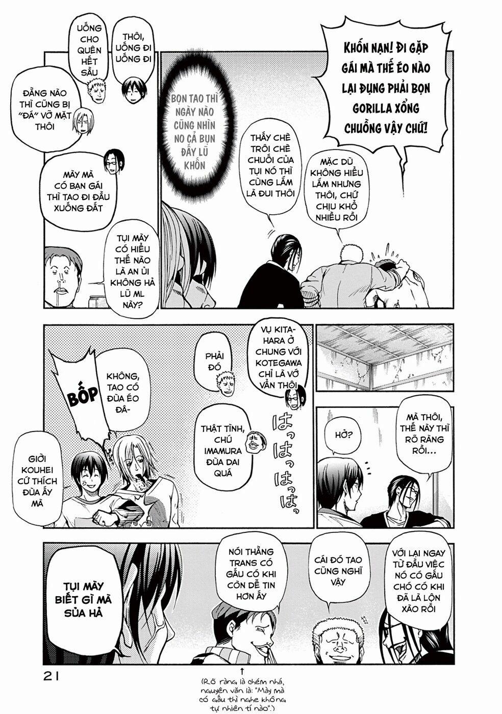 Cô Gái Thích Lặn - Grand Blue 13 trang 23