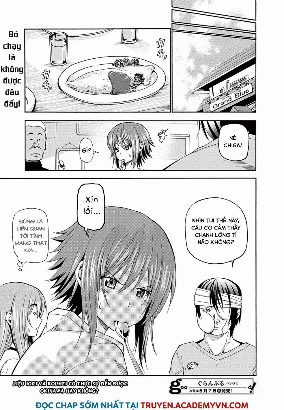 Cô Gái Thích Lặn - Grand Blue 13 trang 27
