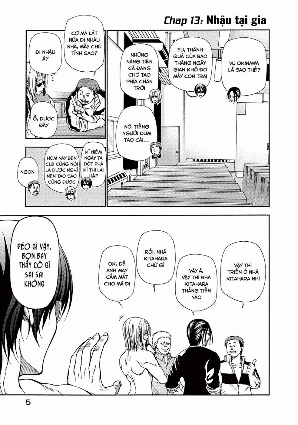 Cô Gái Thích Lặn - Grand Blue 13 trang 7