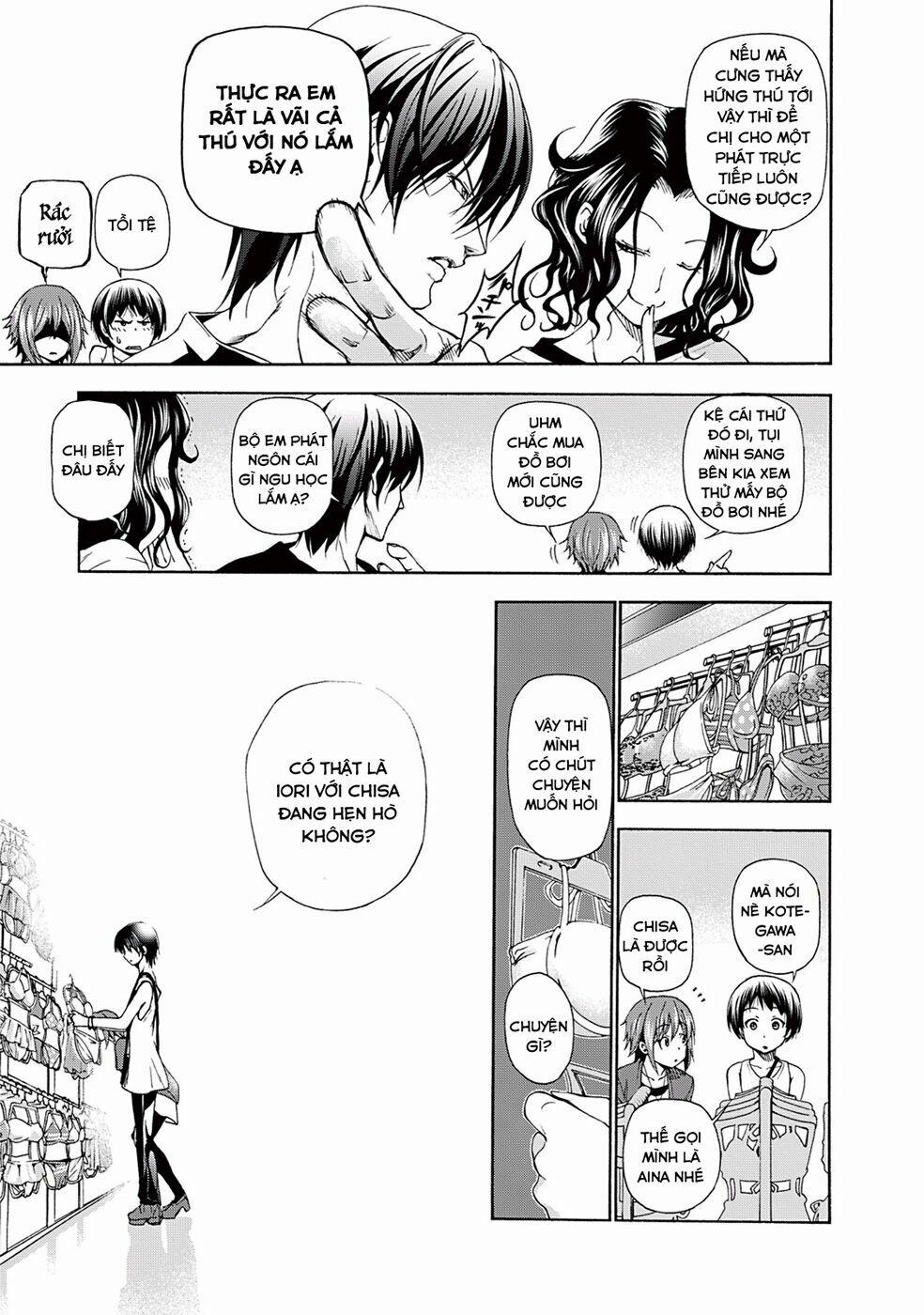 Cô Gái Thích Lặn - Grand Blue 15 trang 16