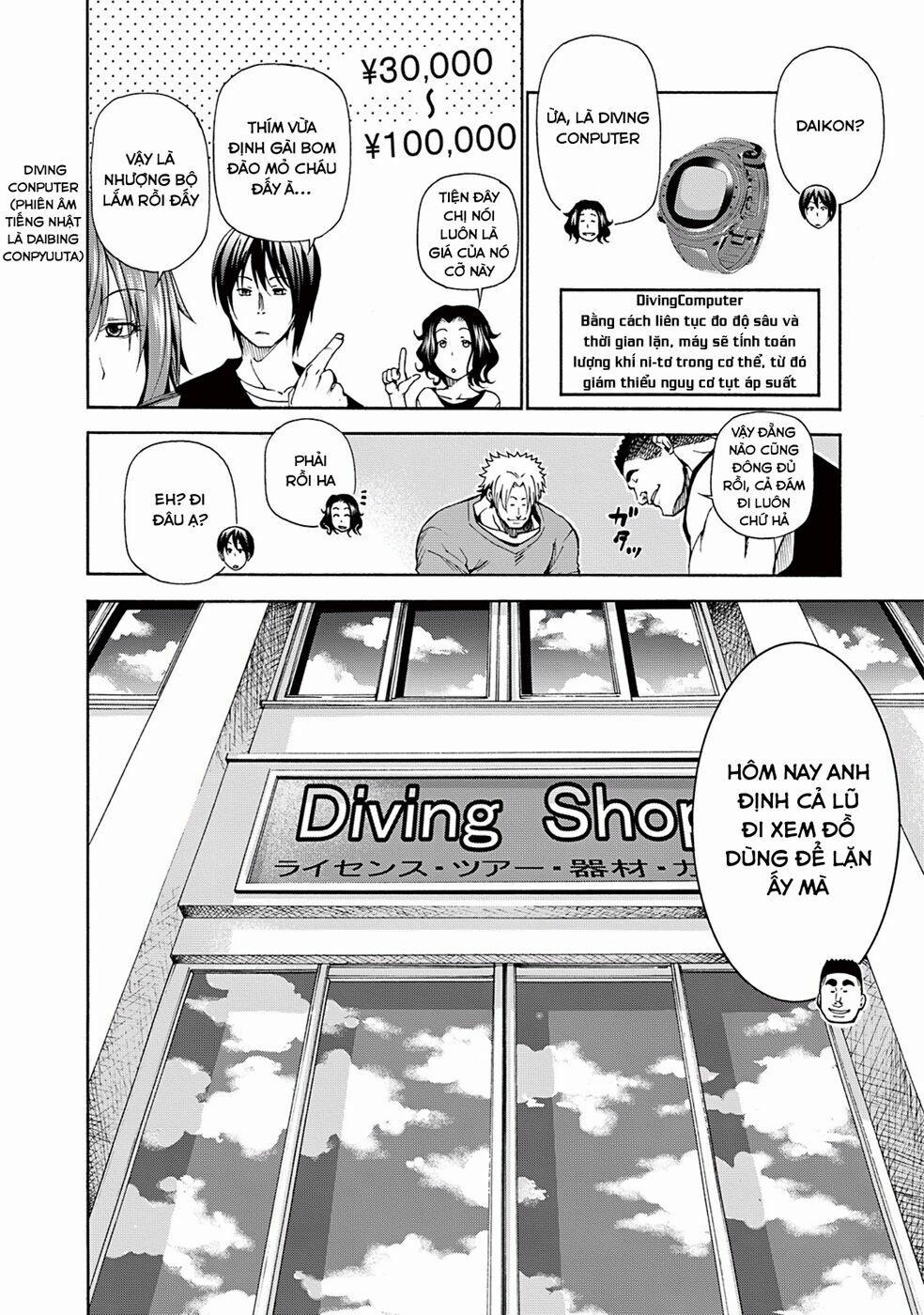 Cô Gái Thích Lặn - Grand Blue 15 trang 7