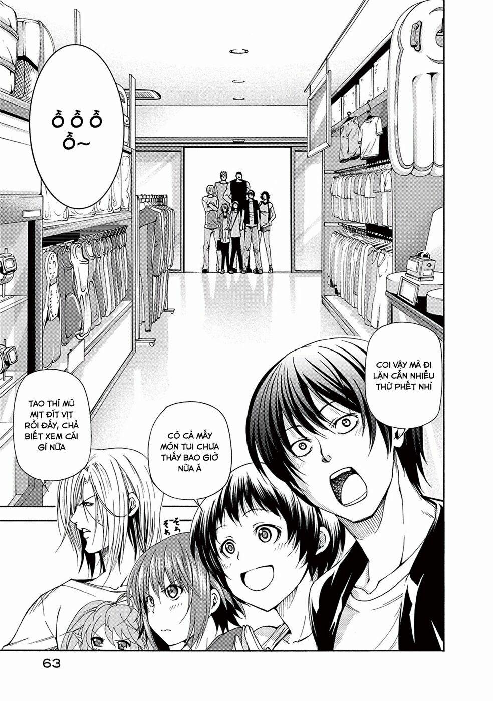 Cô Gái Thích Lặn - Grand Blue 15 trang 8