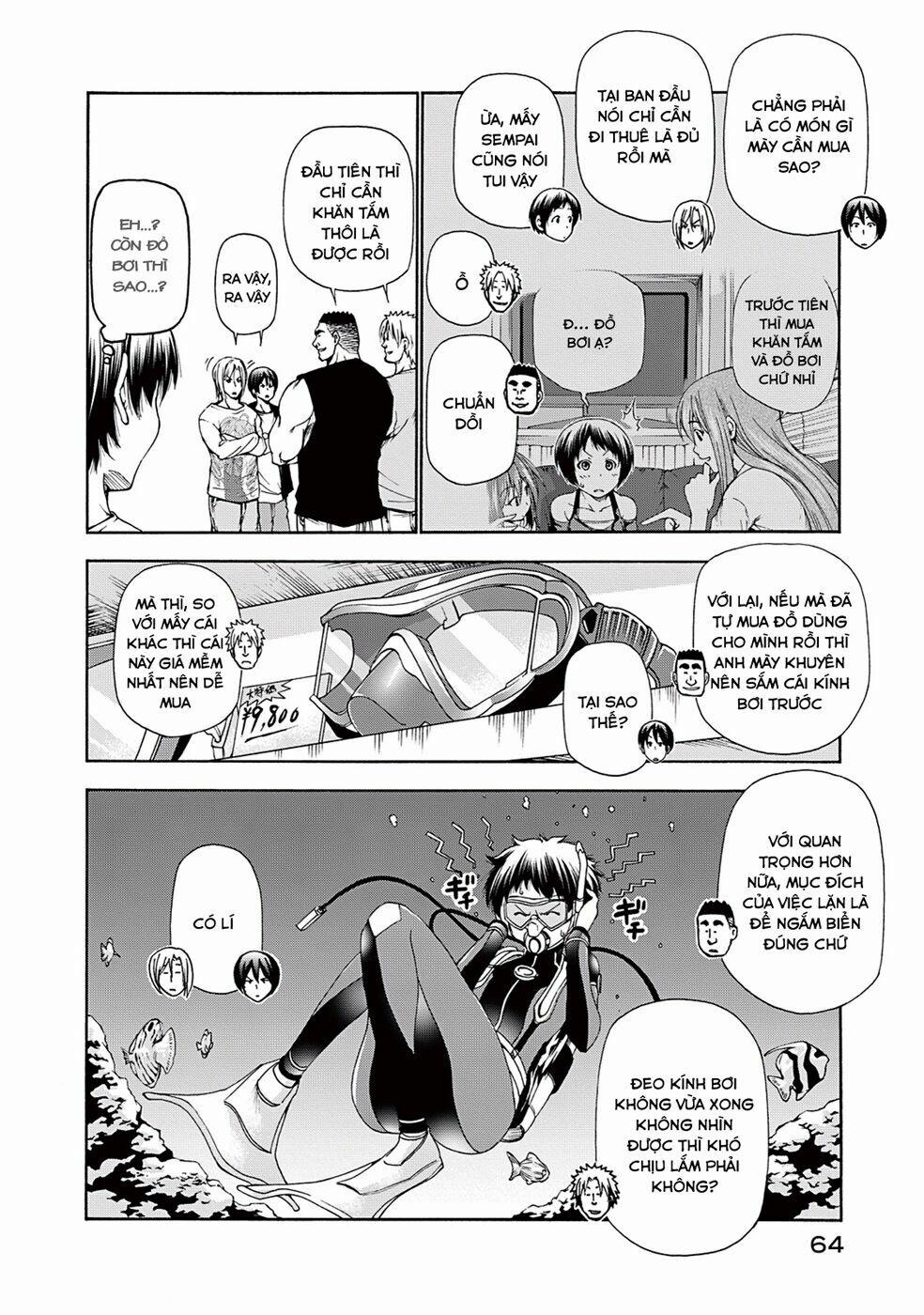 Cô Gái Thích Lặn - Grand Blue 15 trang 9