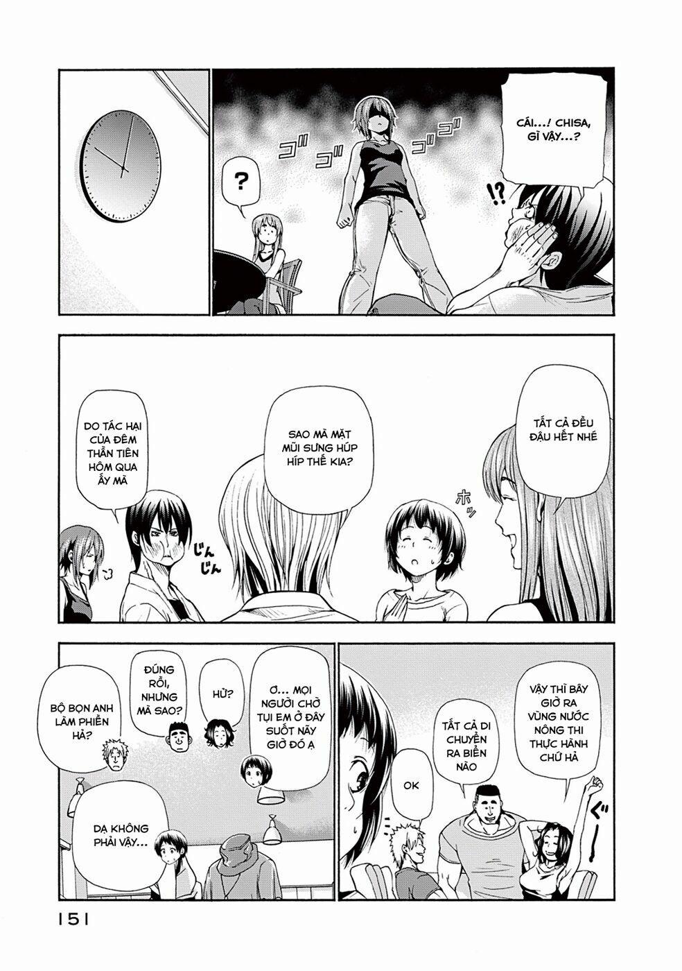 Cô Gái Thích Lặn - Grand Blue 17 trang 17