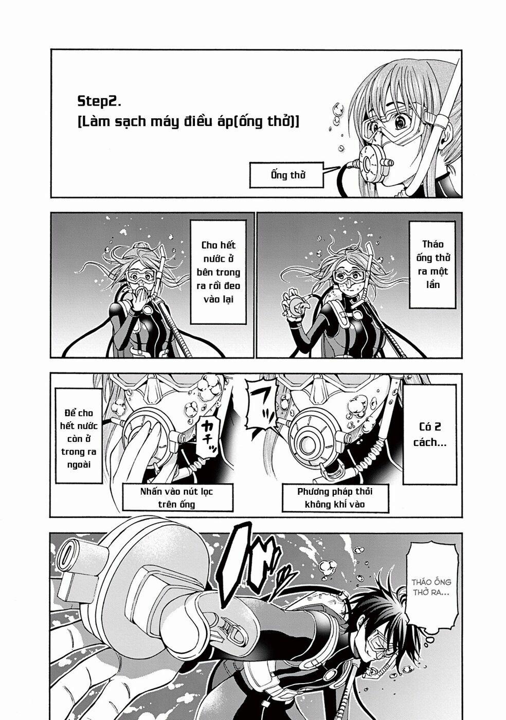 Cô Gái Thích Lặn - Grand Blue 17 trang 22