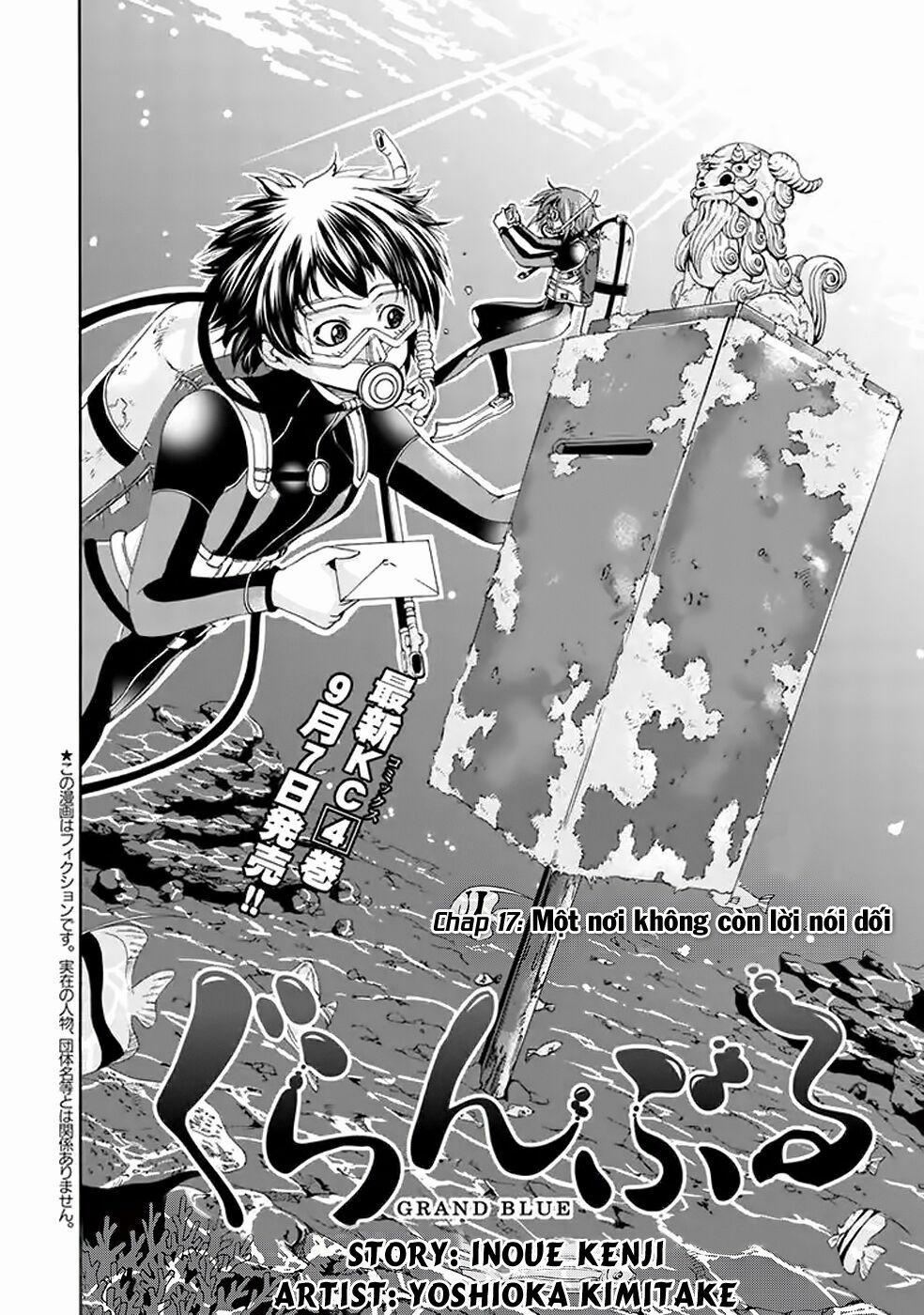 Cô Gái Thích Lặn - Grand Blue 17 trang 3