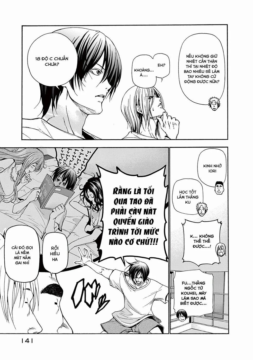 Cô Gái Thích Lặn - Grand Blue 17 trang 8