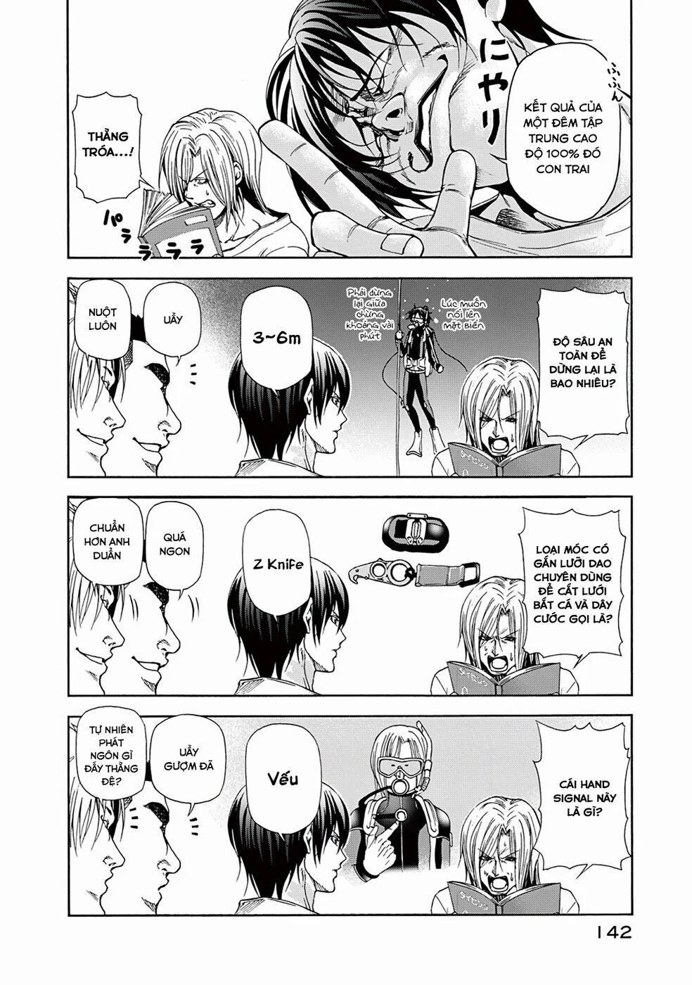 Cô Gái Thích Lặn - Grand Blue 17 trang 9