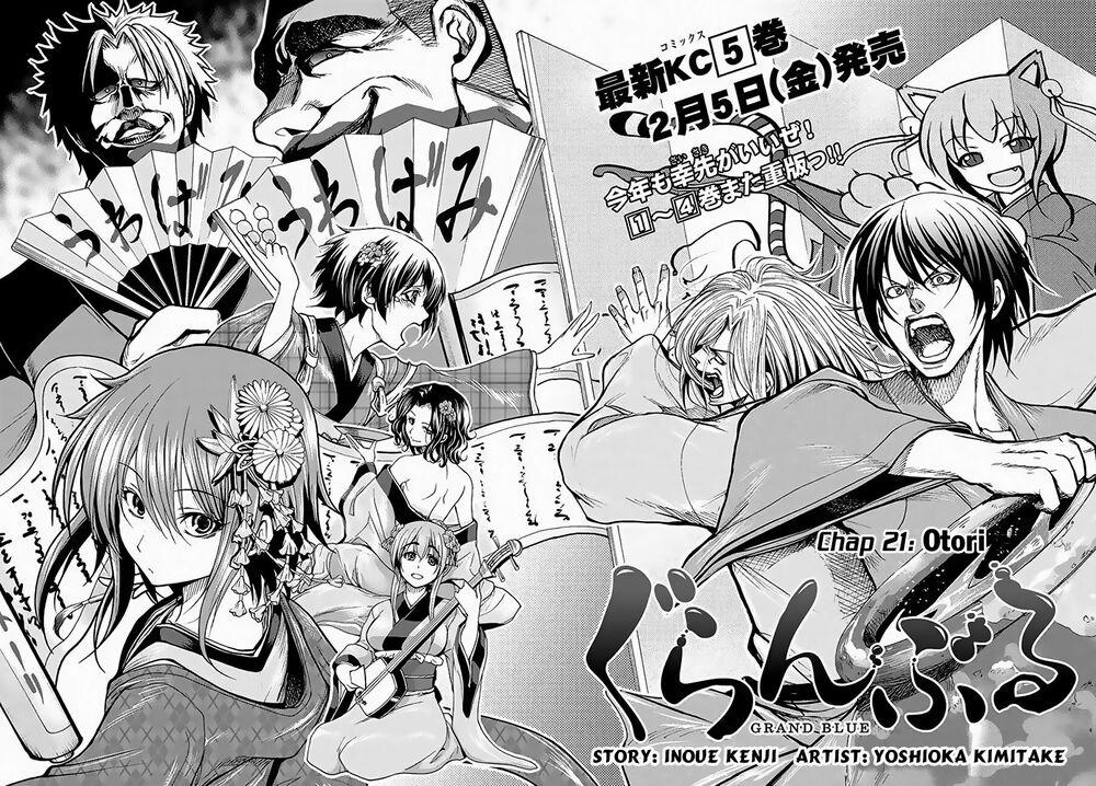 Cô Gái Thích Lặn - Grand Blue 21 trang 3