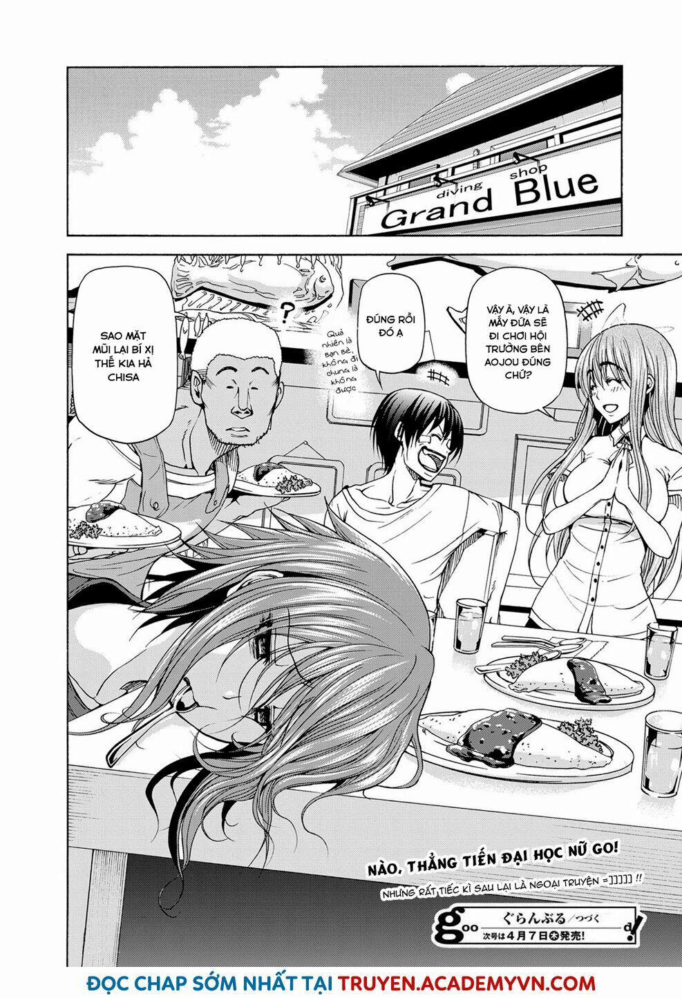 Cô Gái Thích Lặn - Grand Blue 23 trang 33