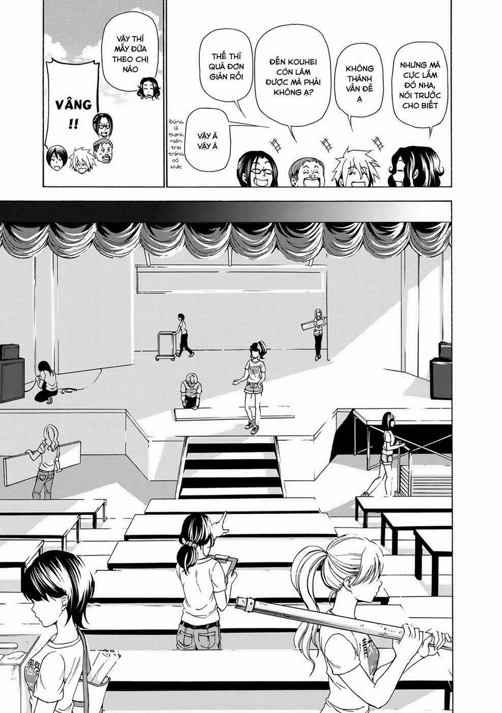 Cô Gái Thích Lặn - Grand Blue 25 trang 16