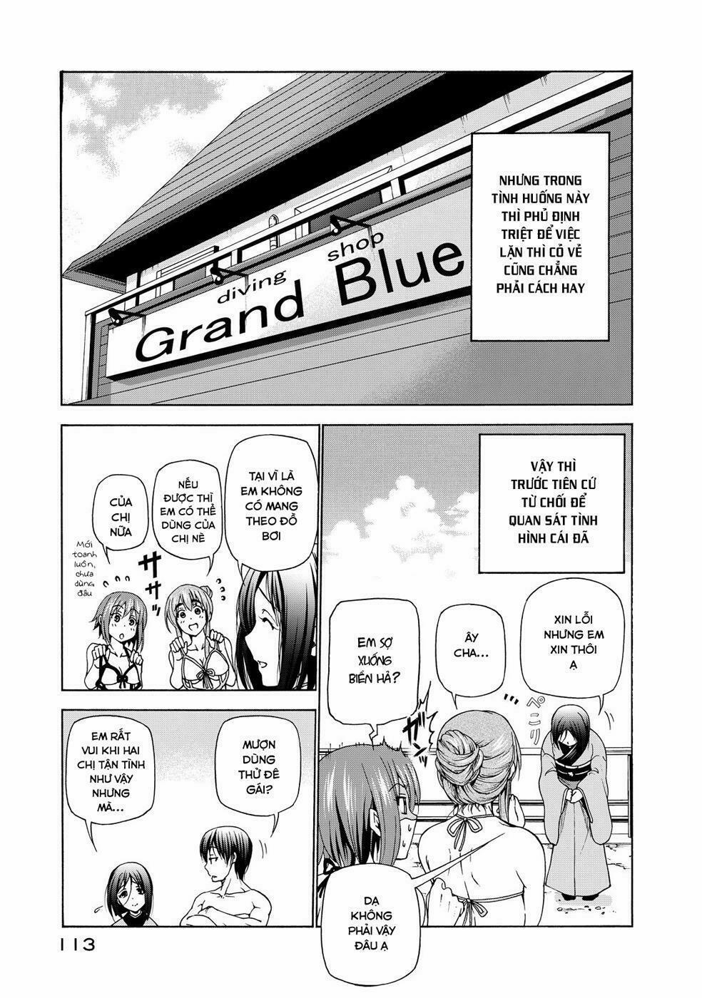 Cô Gái Thích Lặn - Grand Blue 28 trang 24
