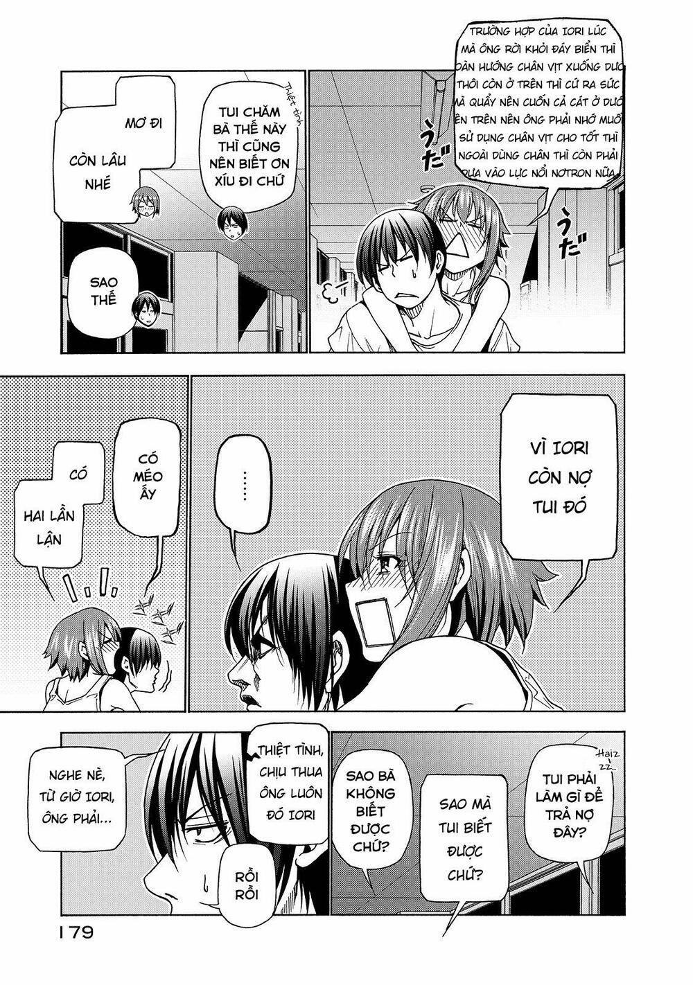 Cô Gái Thích Lặn - Grand Blue 33 trang 55